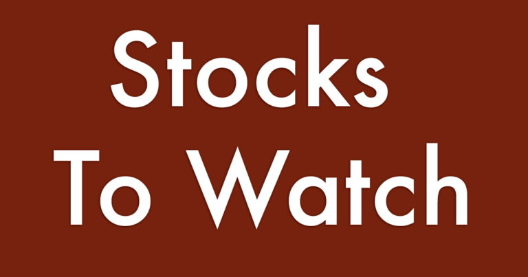 5 Stocks To Watch For January 20, 2021