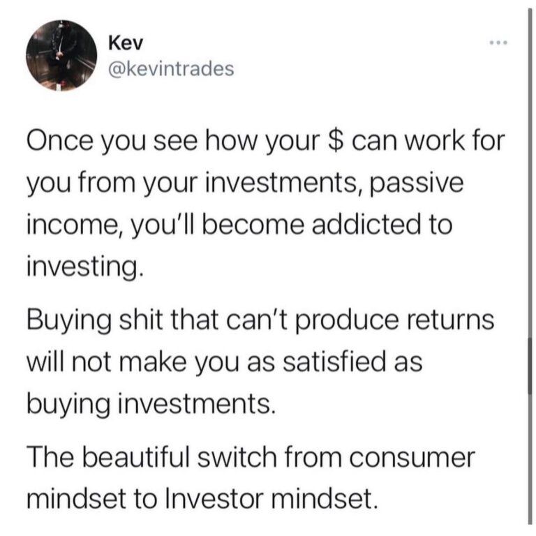 I’m at the point where I think twice about buying clothes, etc but I will not he…