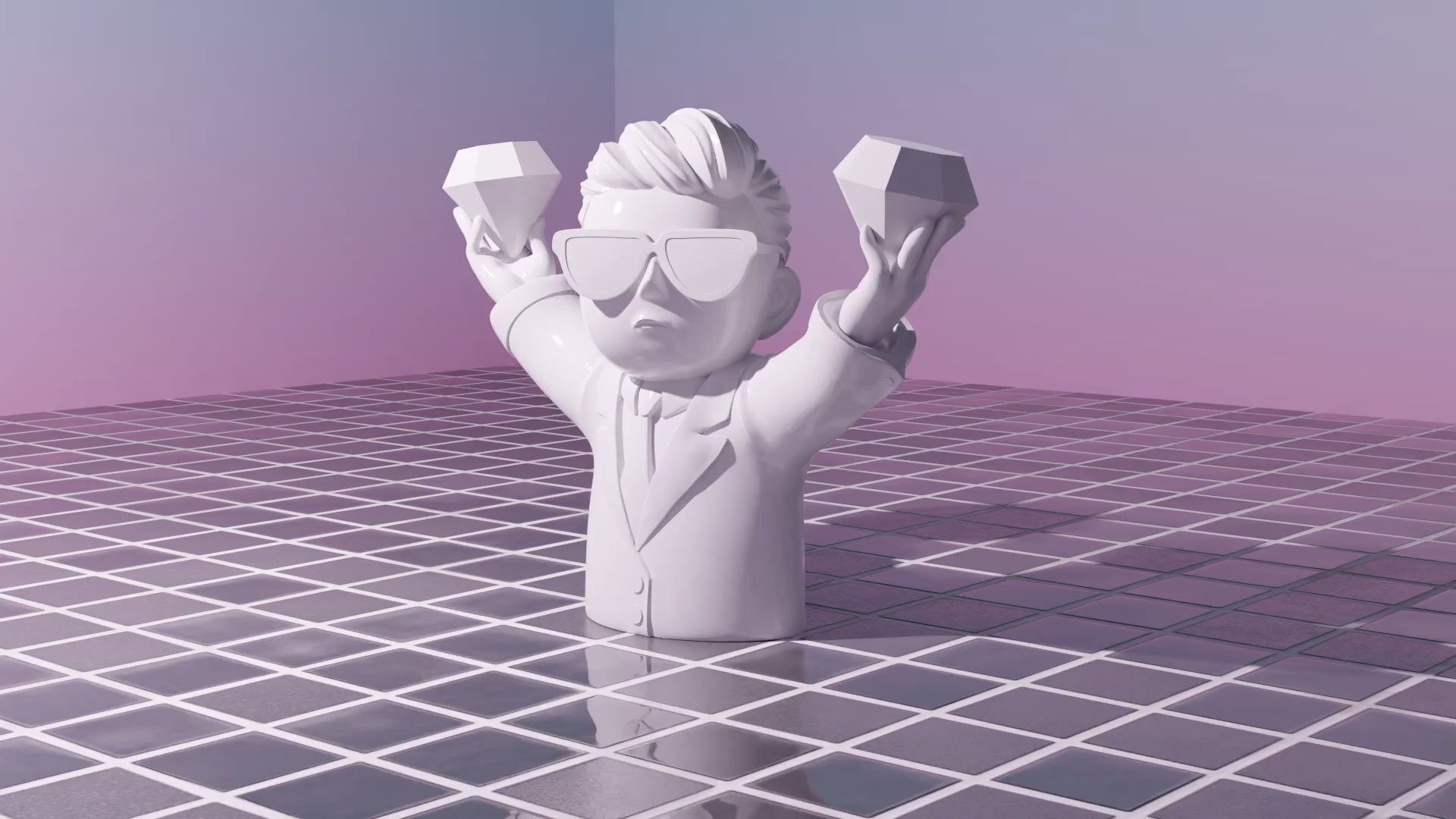 I taught myself Blender just to make this
