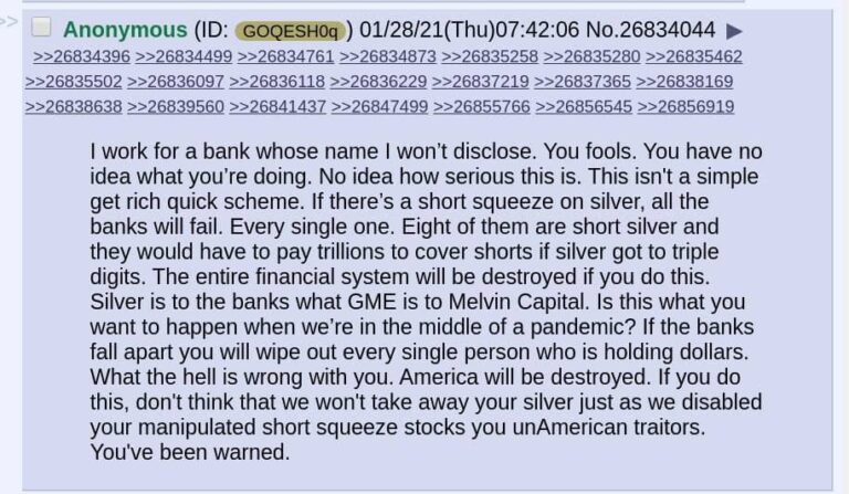 Silver to TRIPLE DIGITS will DESTROY the Luciferian-BANKS and BANKERS? FANTASTIC!!!!