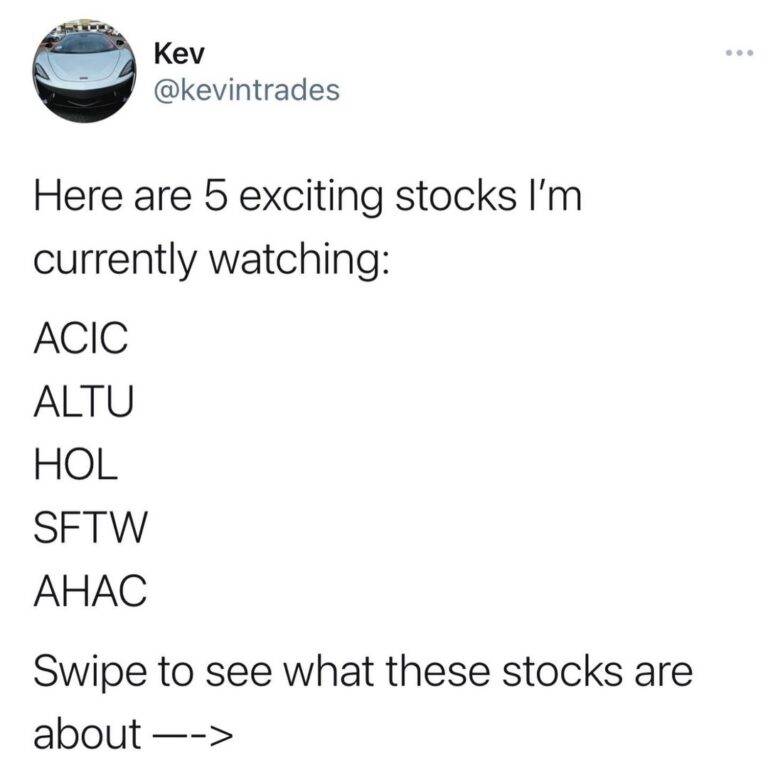 Here are 5 SPAC stocks i’n currently watching who have recently merged or are in…