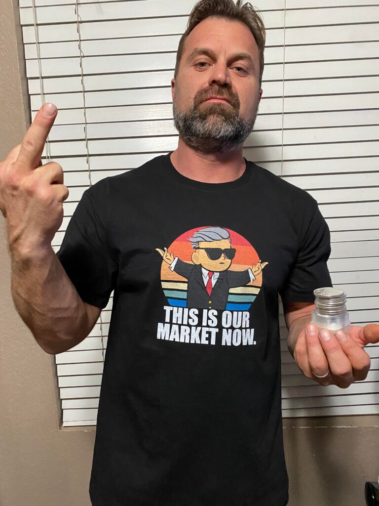 Hey JP and Crimex FU!!! Got my T-shirt today and another 30oz